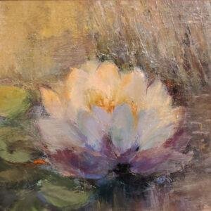 "Crépuscule sur les Nénuphars" par l'artiste ukrainienne Iryna Malynovska