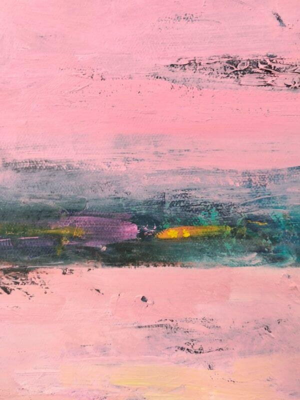 capture la beauté mystérieuse et la tranquillité d'un crépuscule