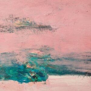 capture la beauté mystérieuse et la tranquillité d'un crépuscule