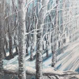 3358-malynovska-01-Forêt-Enneigée-Illuminée