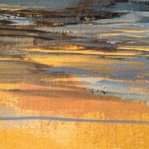 3366 reflets or sur horizon Peinture par Malynovska