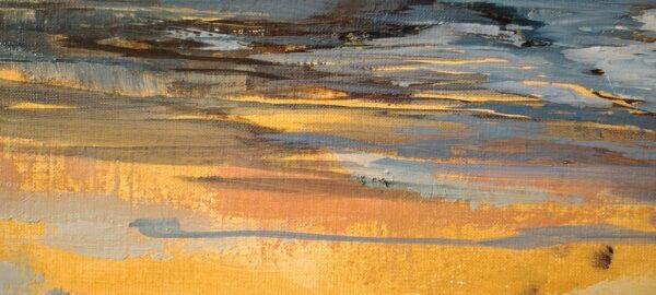 3366 reflets or sur horizon Peinture par Malynovska