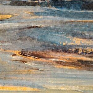 3366 reflets or sur horizon Peinture par Malynovska