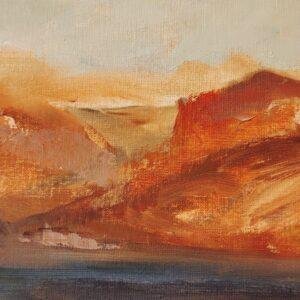 3366 reflets or sur horizon Peinture par Malynovska