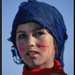 Portrait de jeune fille à Imilchil