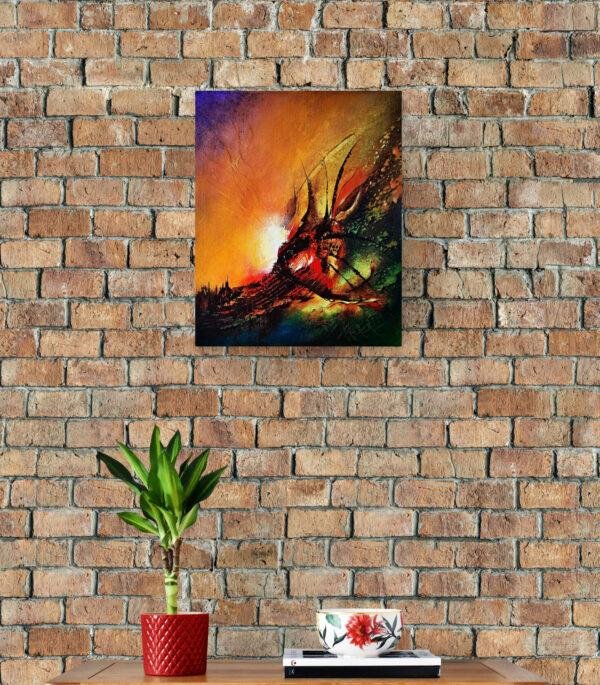 Tableau abstrait DIE WUNDE