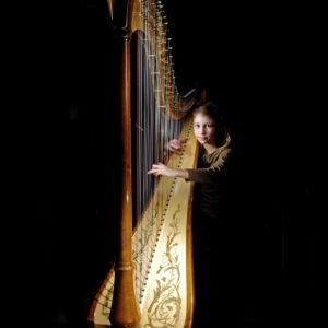 Portrait " Jeune fille à la Harpe "