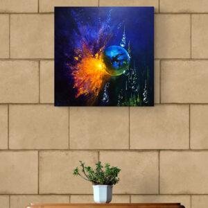 toile-DUALISME-au-dessus-d'une-commode