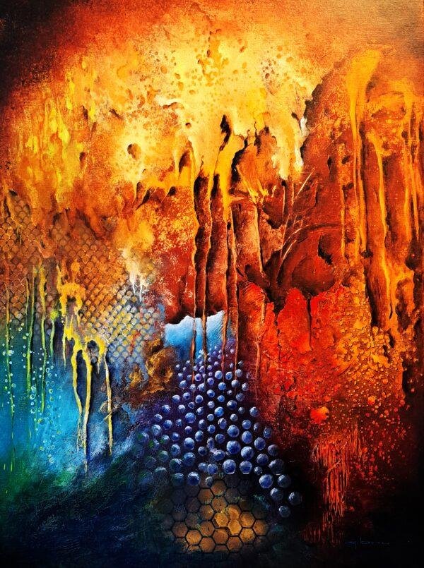 Peinture acrylique- ESPOIR