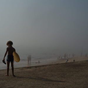 Brouillard d'été à Arachon