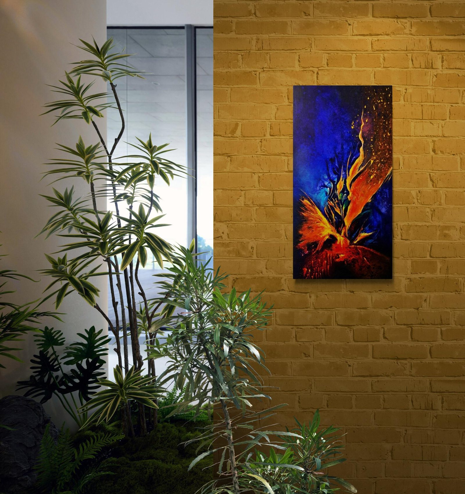 FLEUR DE MAGMA SITU 1 FLEUR DE MAGMA SITU 1