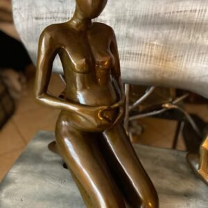 Femme enceinte Coeur sur ventre