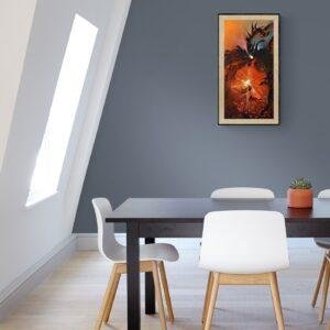 toile-METAMORPHOSE-dans-salle-à-manger