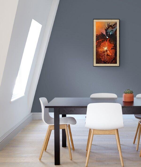 toile-METAMORPHOSE-dans-salle-à-manger