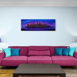 renaissance au dessus d"un canapé