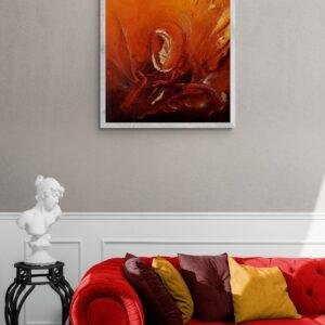 RODKRAFT au dessus d'un canapé