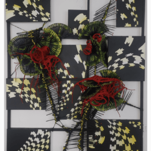 PIED DE POULE AND WILD FLOWERS