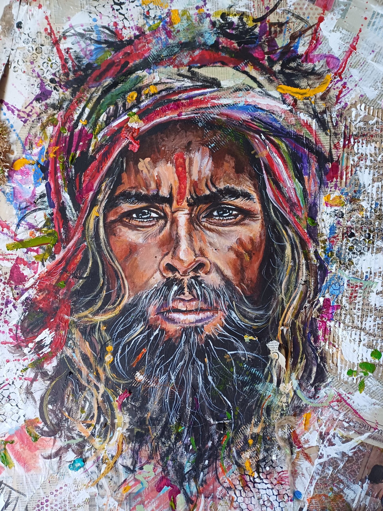 « Nomade » 90×110cm