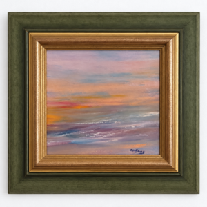 CÔTE D'OPALE , SOLEIL COUCHANT